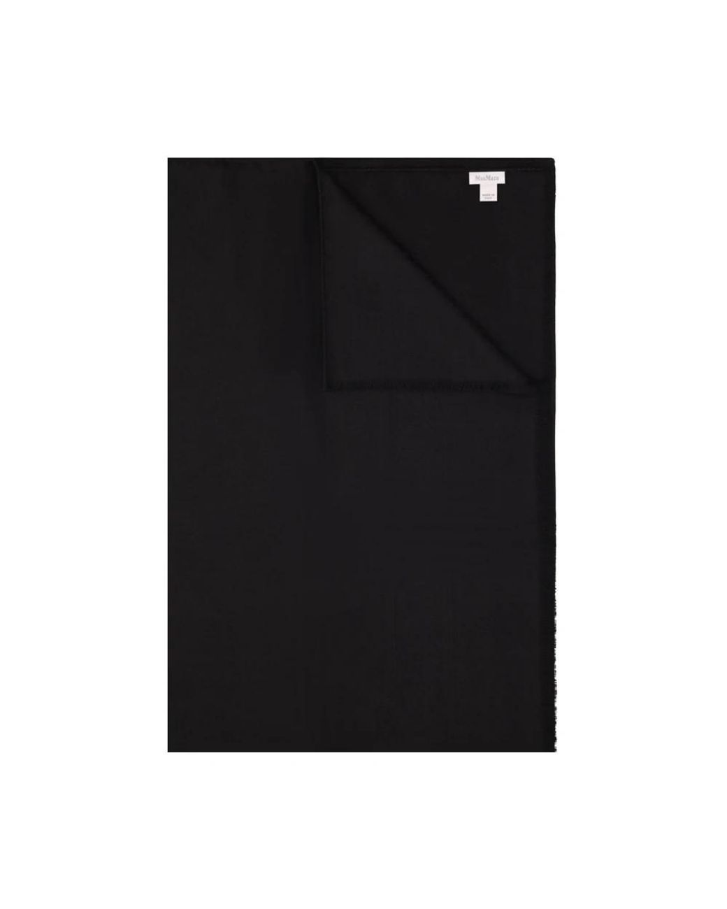 Max Mara Black Winter Scarves