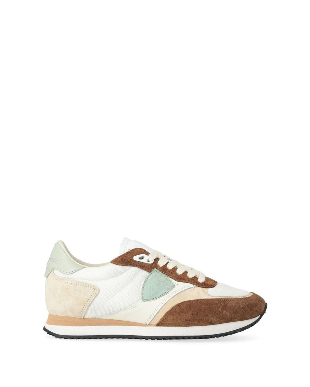Philippe Model Schoenen ,Veelkleurig ,Leer Blville Low in het Natural