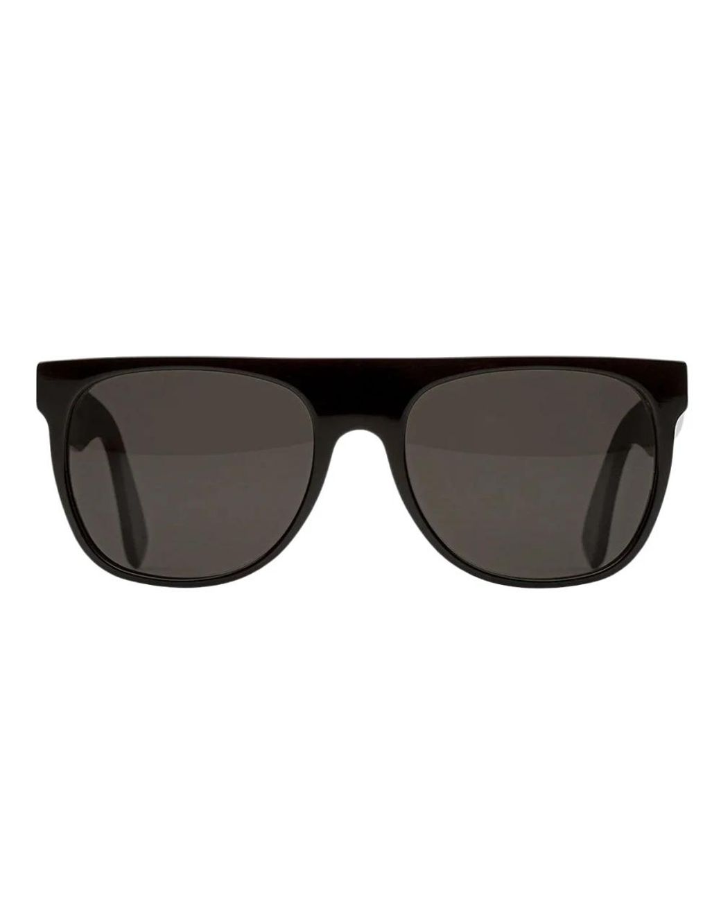 Retrosuperfuture Flat Top Zonnebril in het Black voor heren
