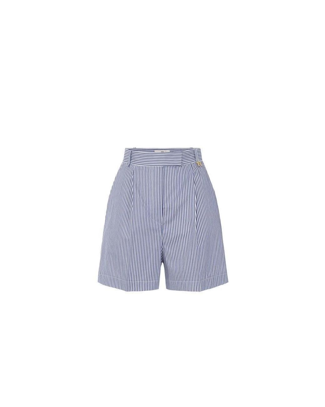 Elisabetta Franchi Blue Casual Shorts