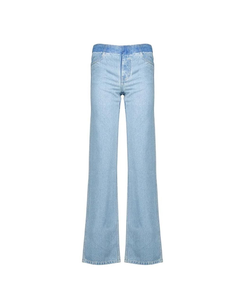 Christopher Esber Blue Straight Fit Jeans