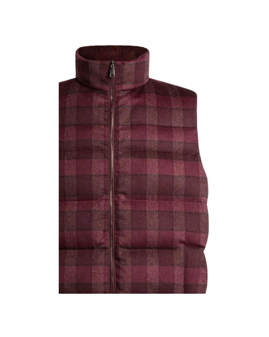 Etro Purple Waistcoats for men
