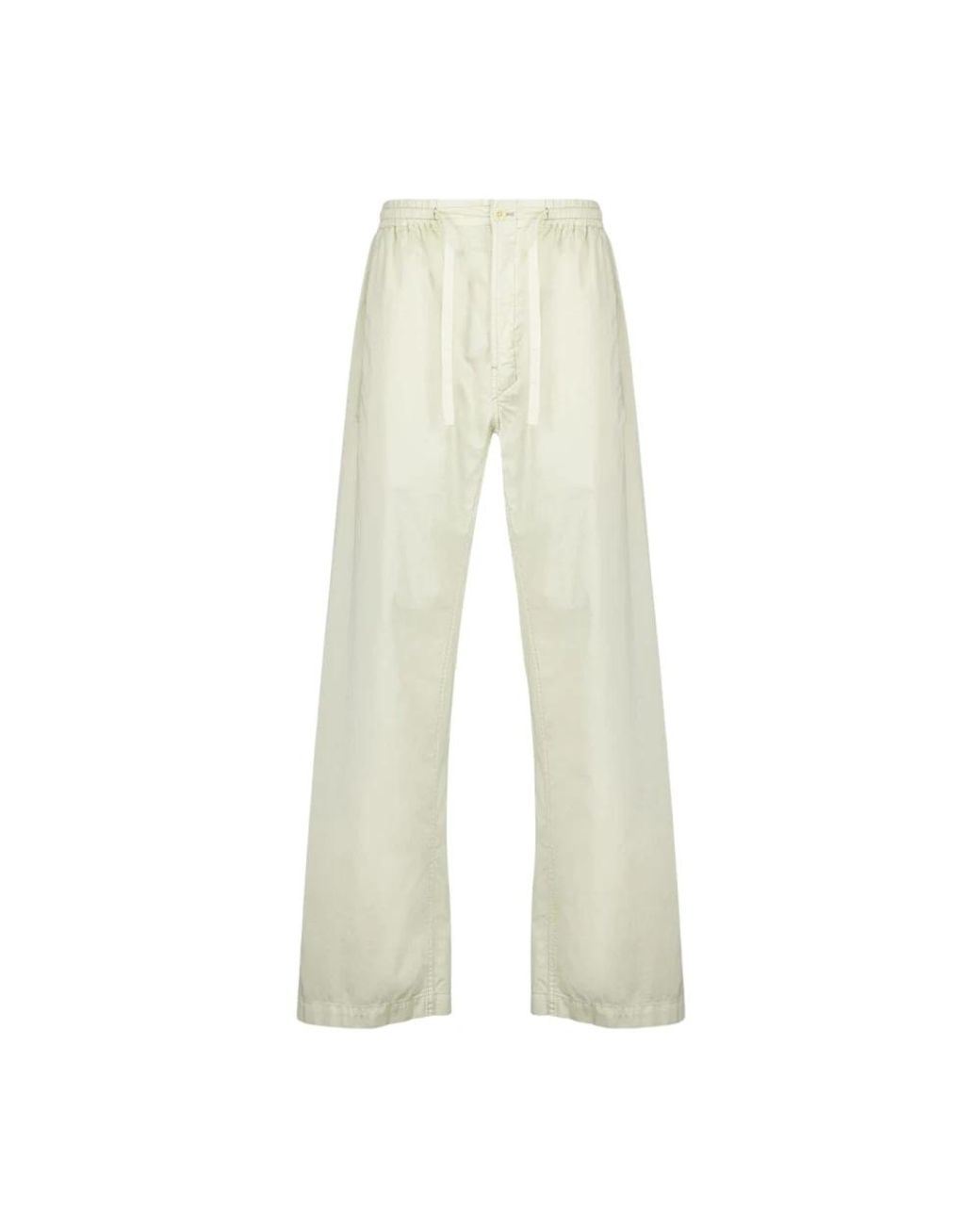 Lemaire Natural Wide Trousers for men