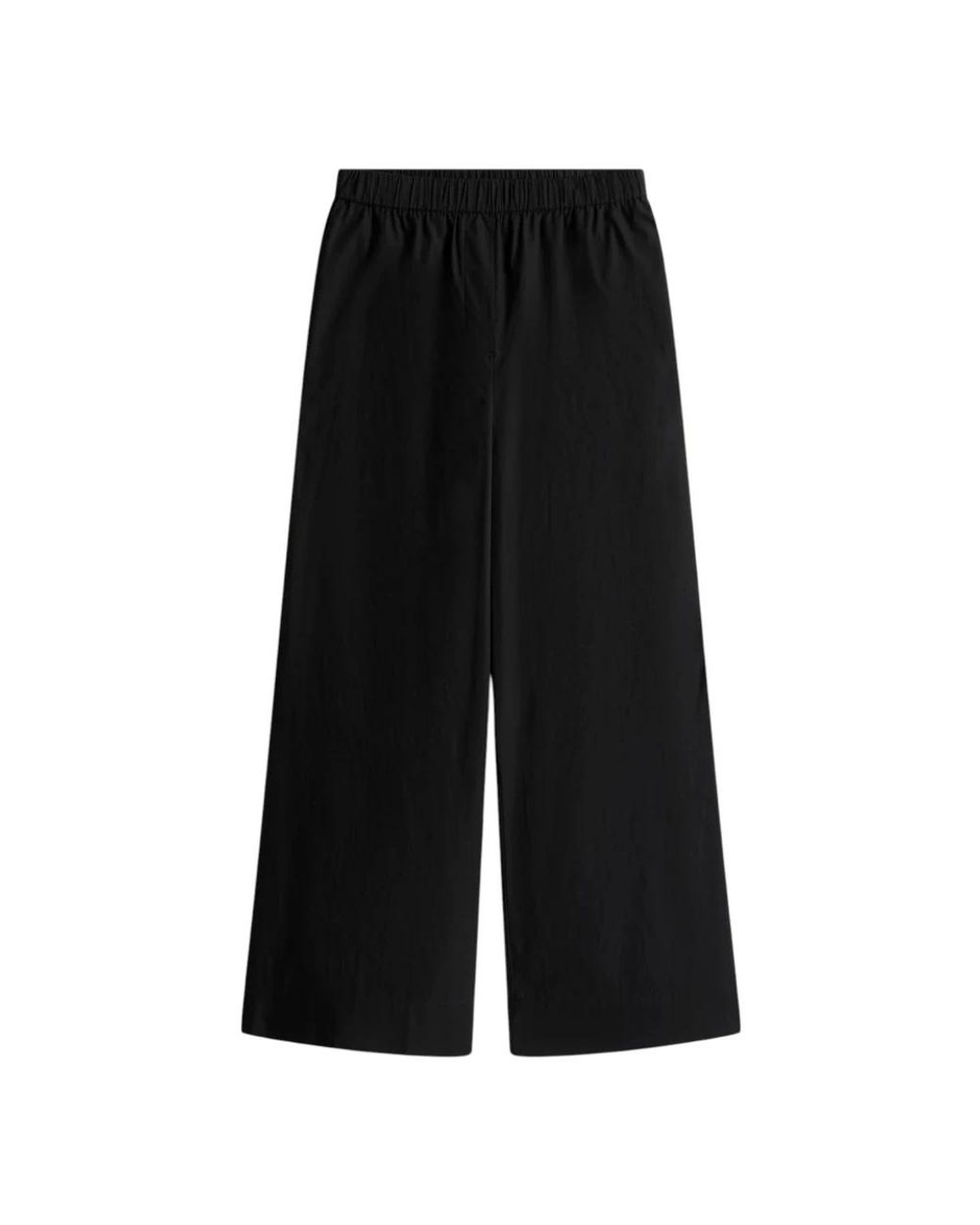 Tommy Hilfiger Black Wide Trousers