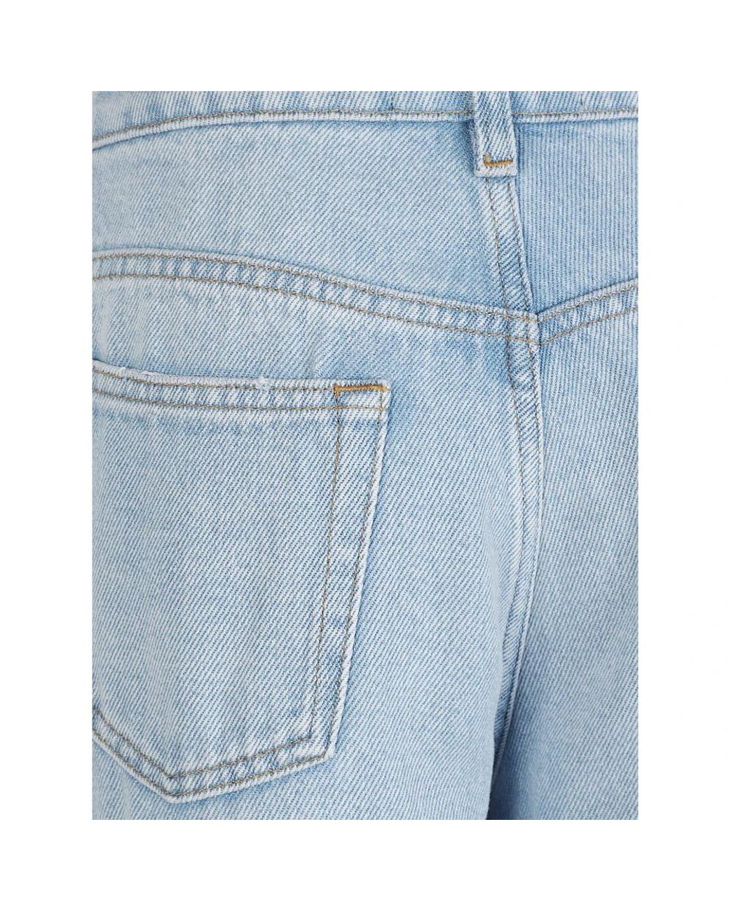3x1 Blue Straight Jeans