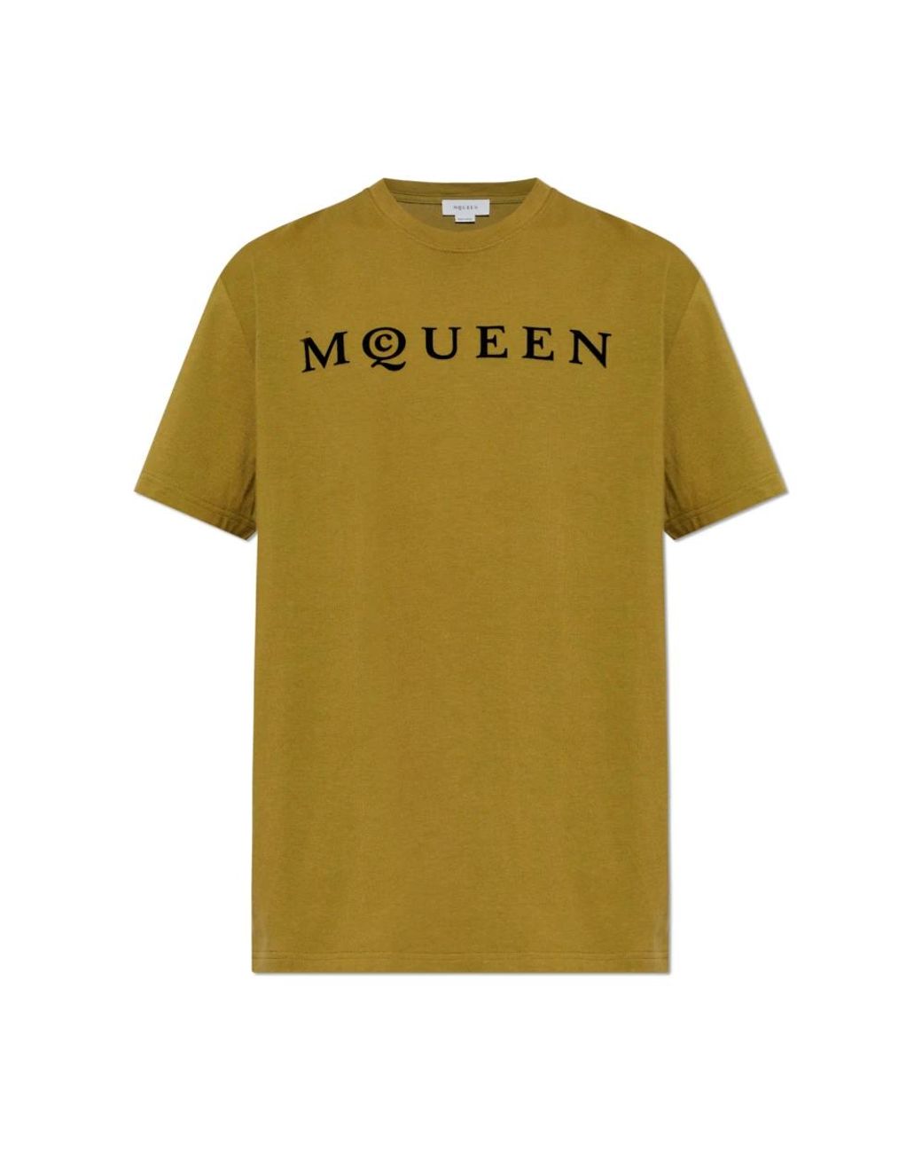 McQueen Tops ,Groen ,Katoen Oversized T-Shirt in het Green voor heren