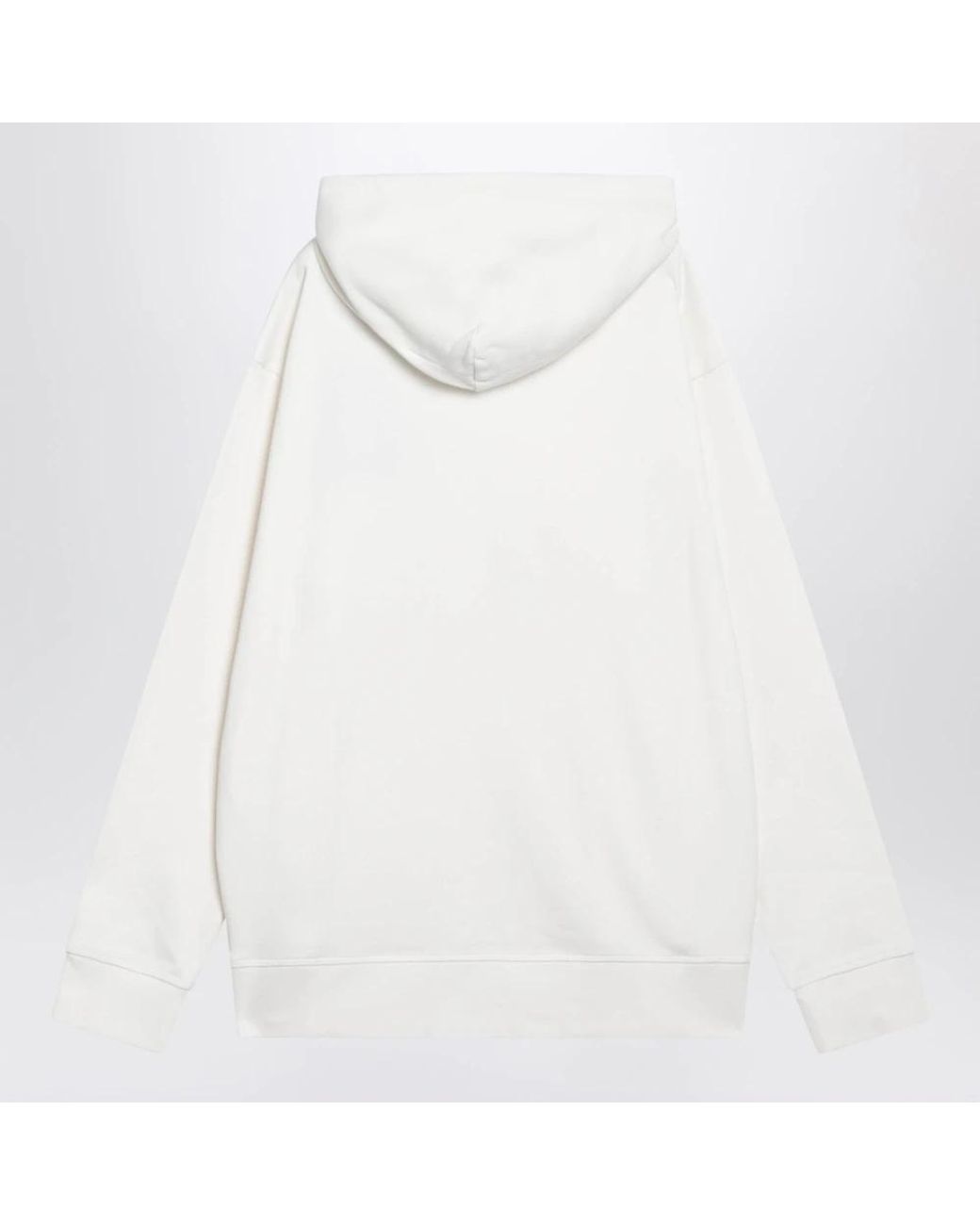 Moncler White Hoodies for men