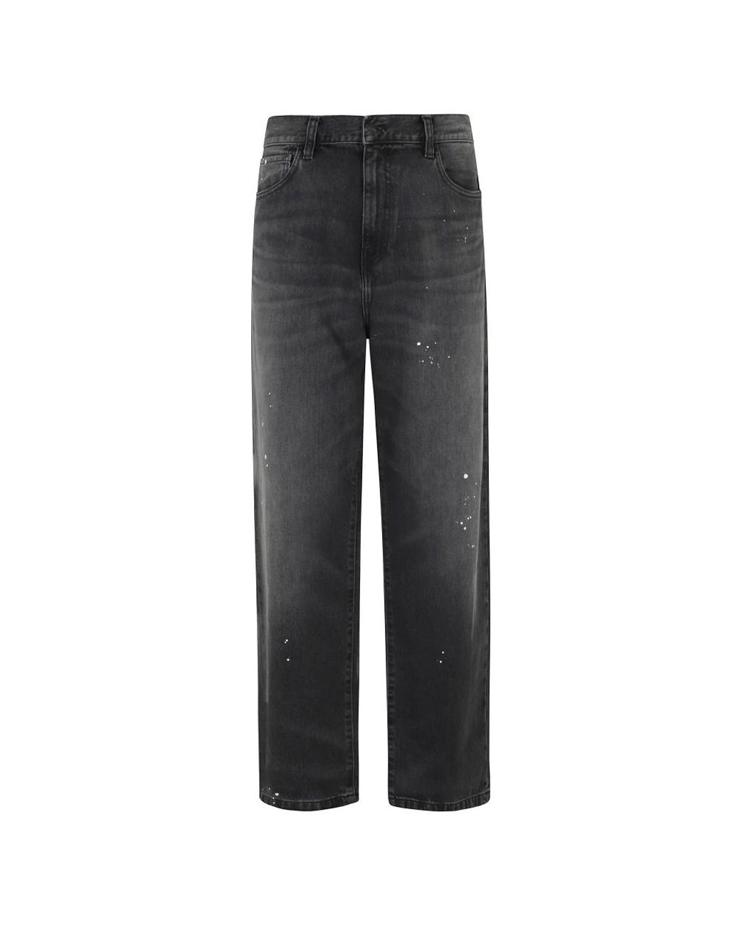 Carhartt Gray Straight Fit Jeans for men