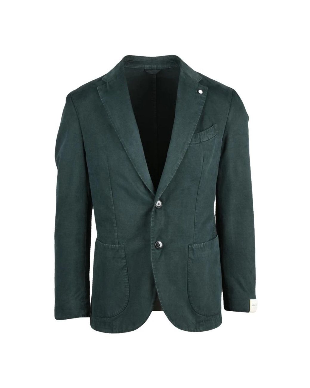 L.b.m. 1911 Green Blazers for men
