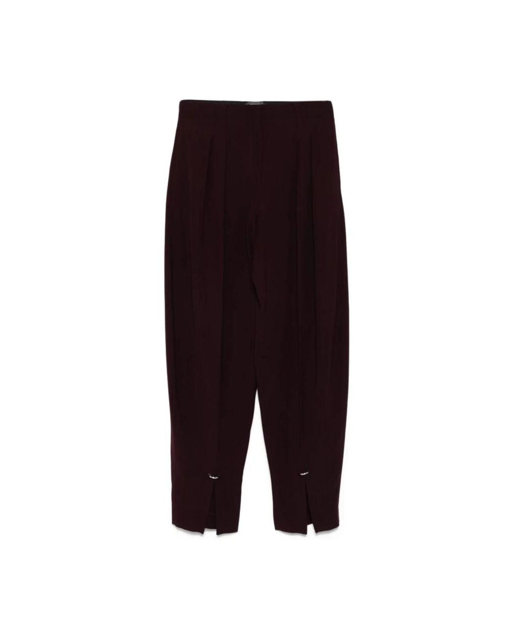 Mugler Black Tapered Trousers