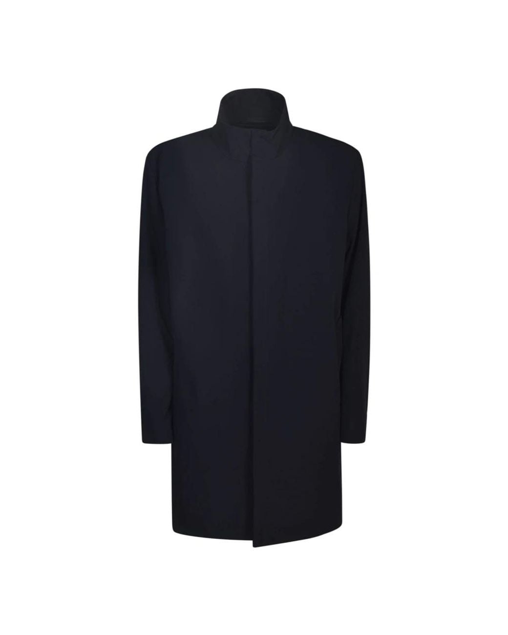Giorgio Armani Blue Single-Breasted Coats for men