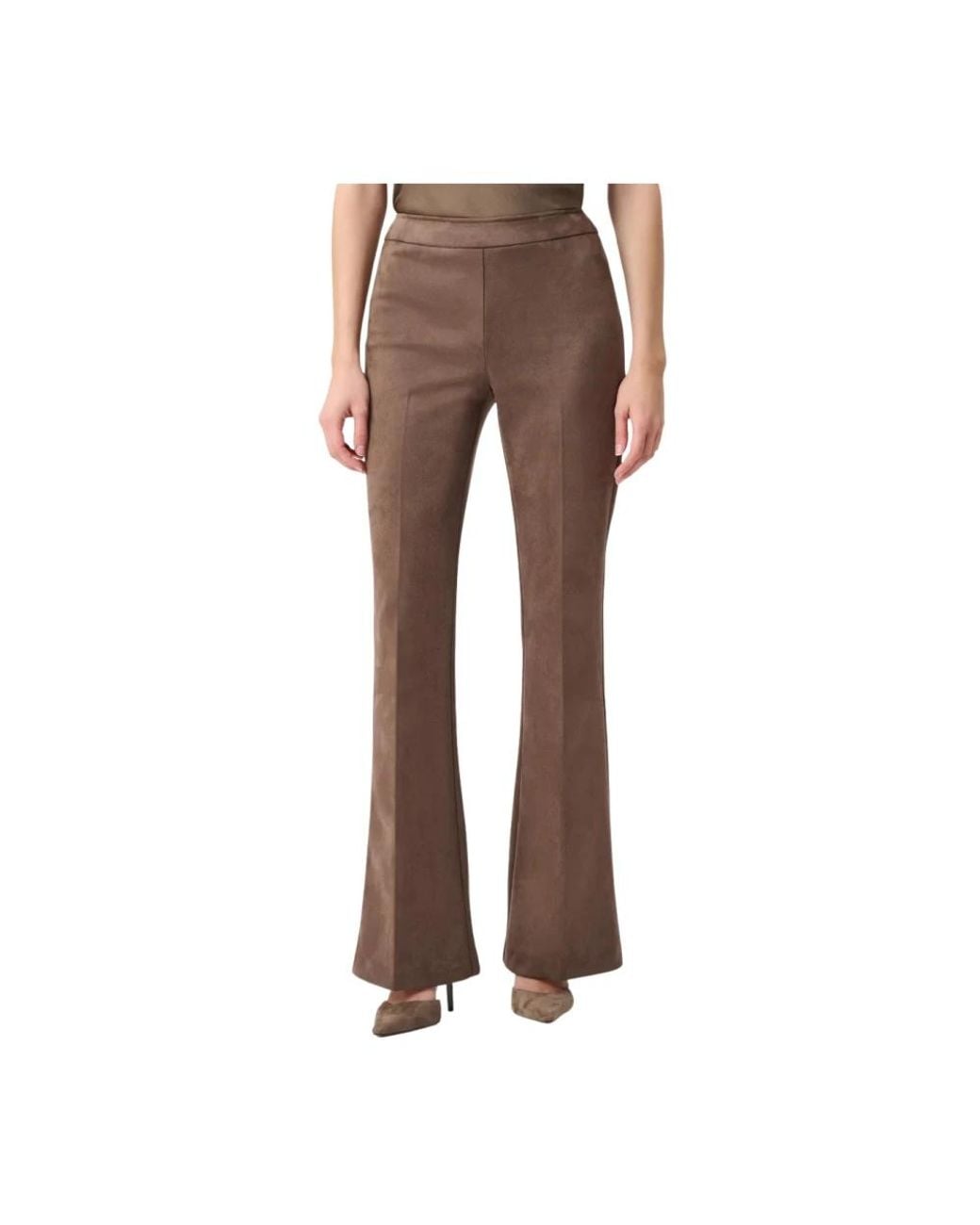 Joseph Ribkoff Brown Wide Trousers