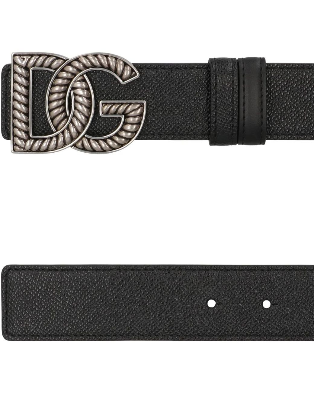 Dolce & Gabbana Black Belts for men