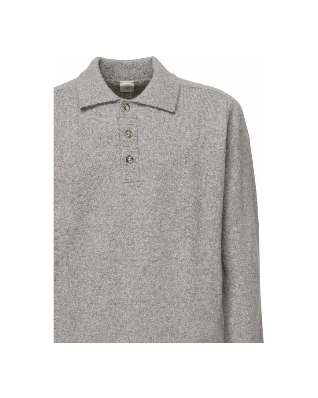 Eleventy Gray Round-Neck Knitwear for men