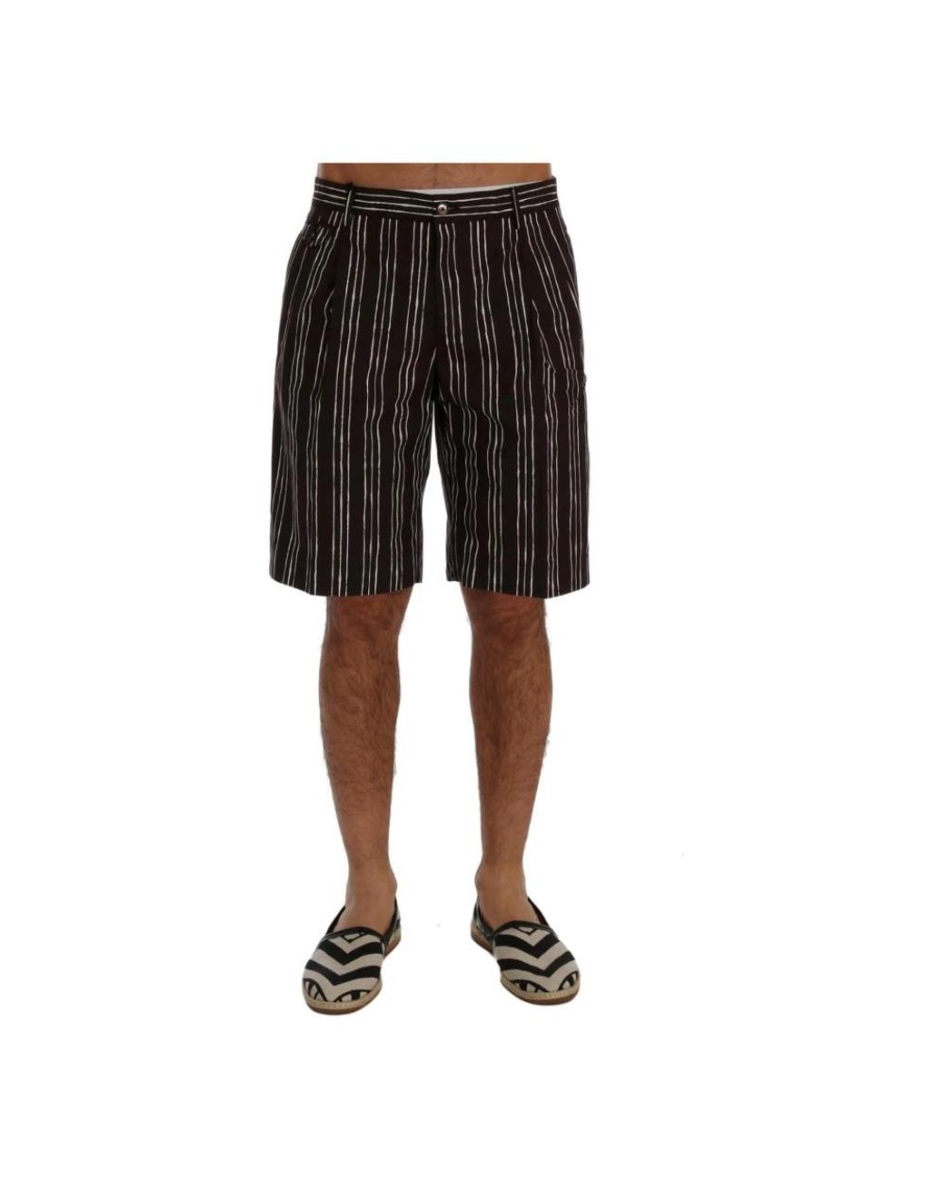 Dolce & Gabbana Black Casual Shorts for men