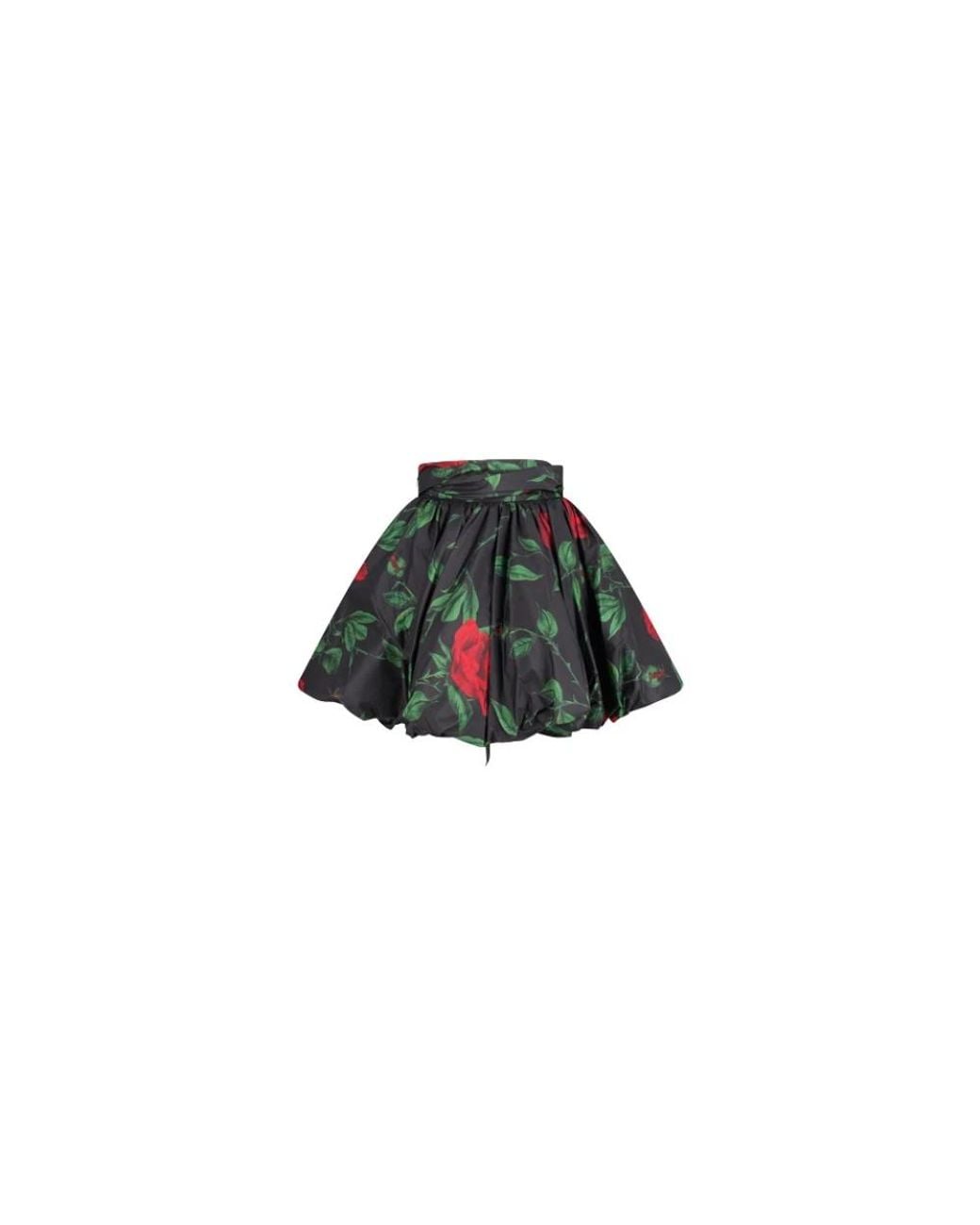 Blumarine Green Short Skirts