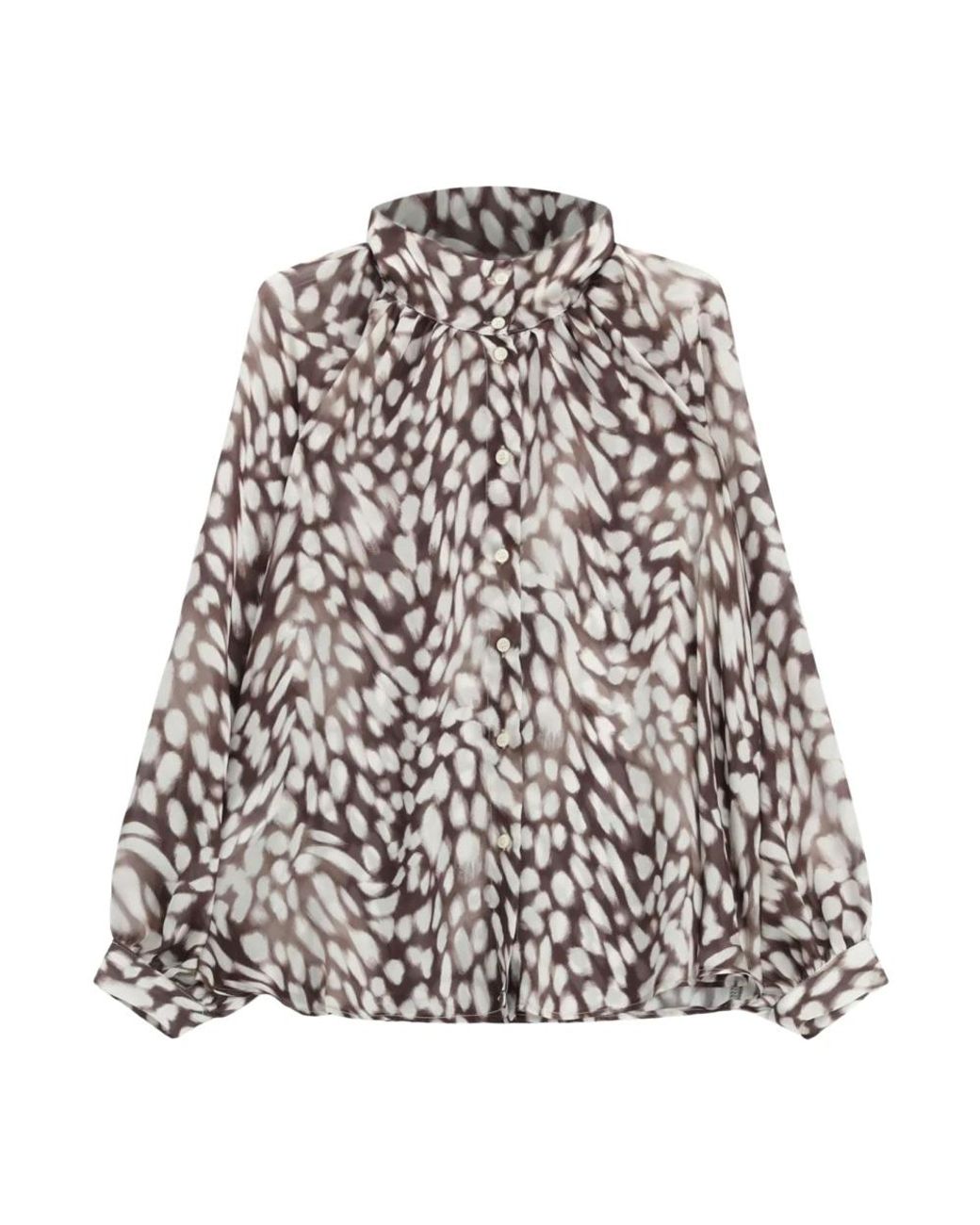 Imperial Overhemden ,Bruin ,Blouses in het Gray