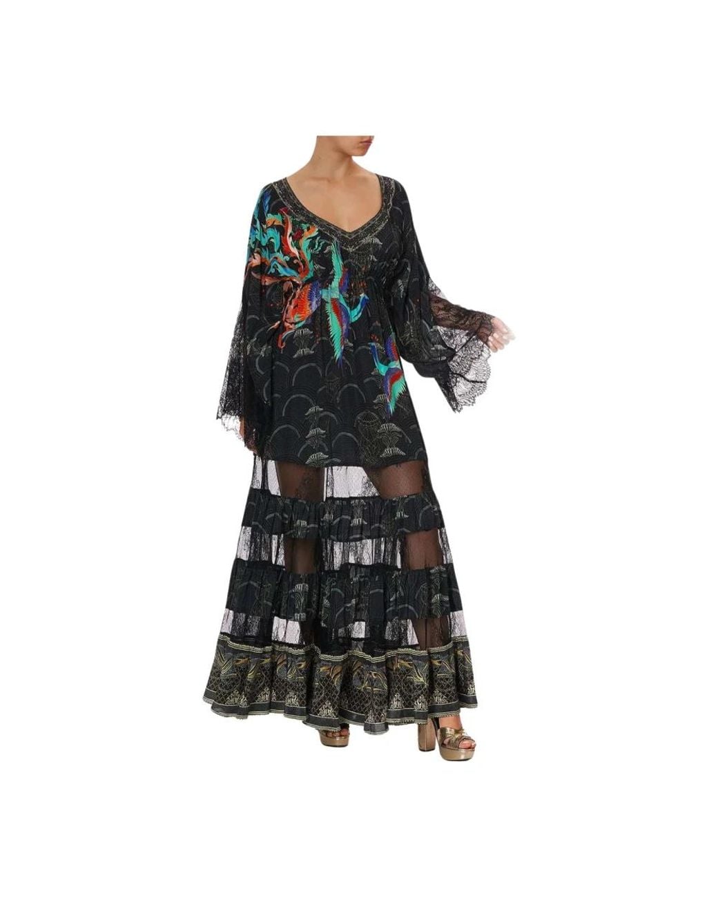 Camilla Black Maxi Dresses