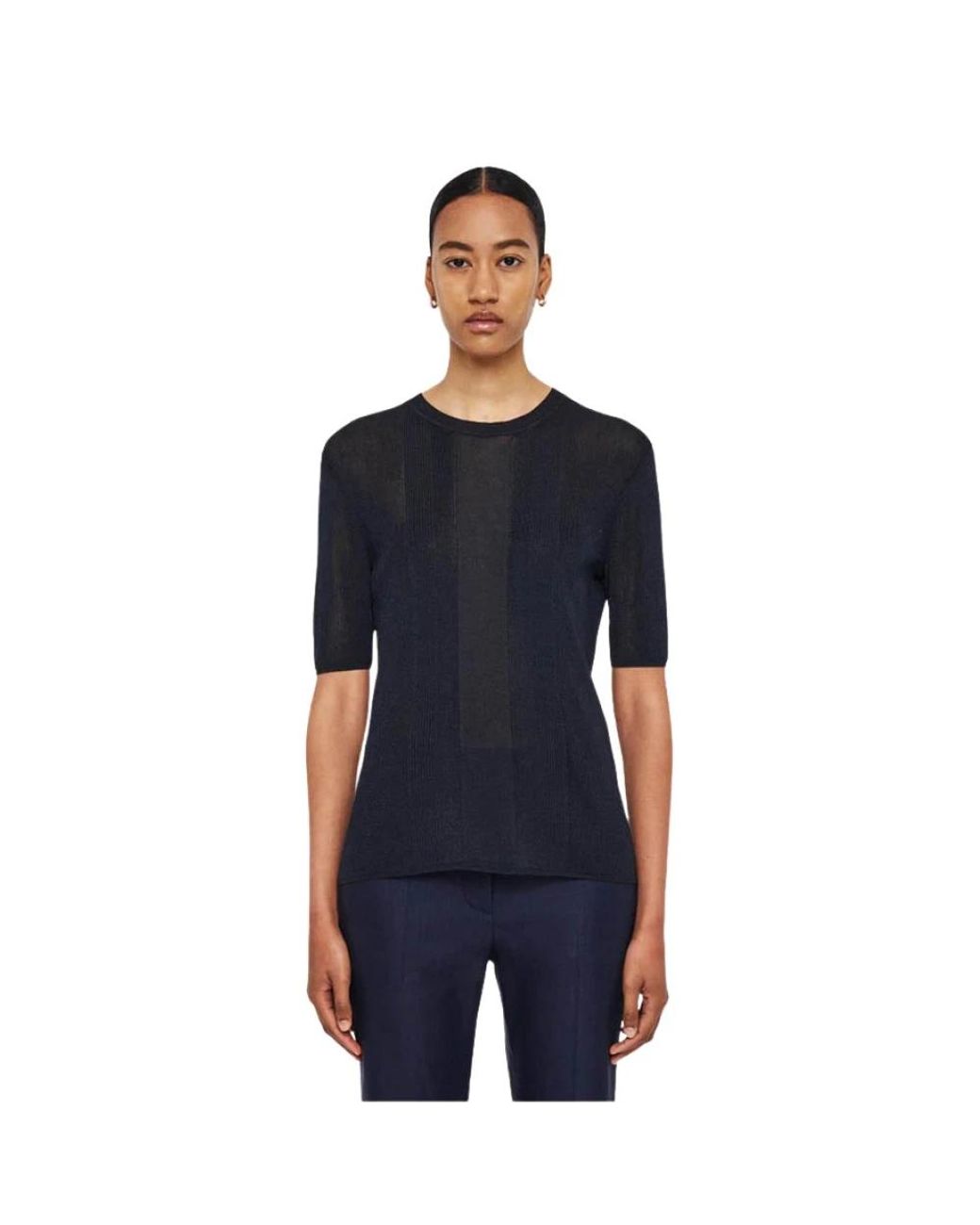 Joseph Crisp Rayon Top in het Blue