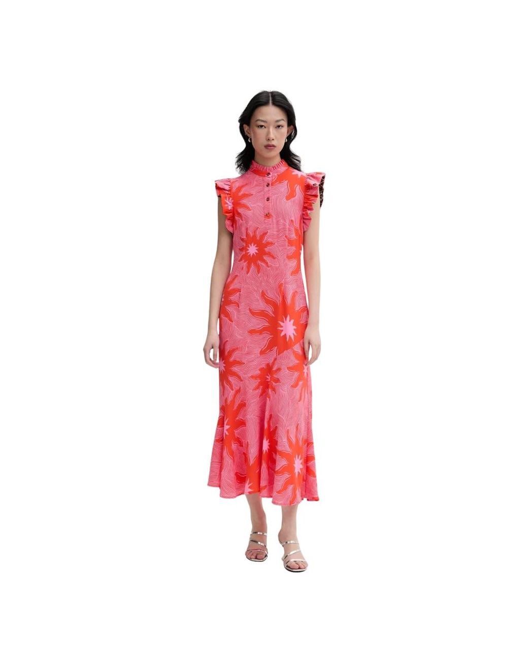 Never Fully Dressed Maxi Jurk in het Red