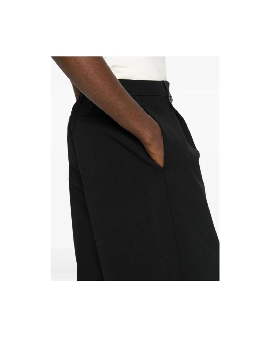 Thelatest Black Wide Trousers