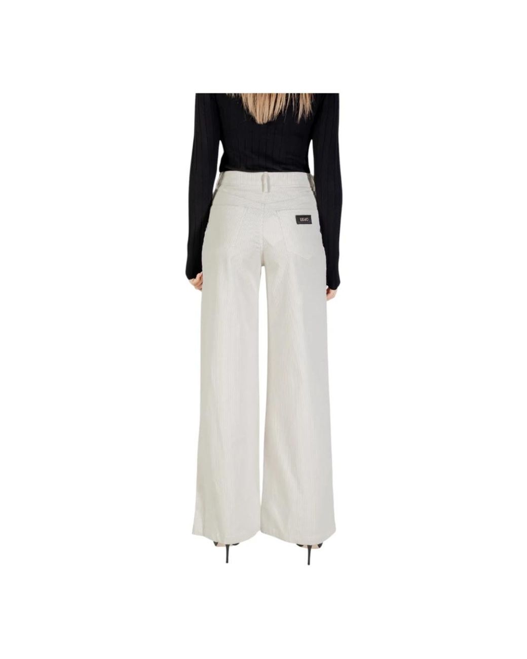 Liu Jo Black Wide Trousers