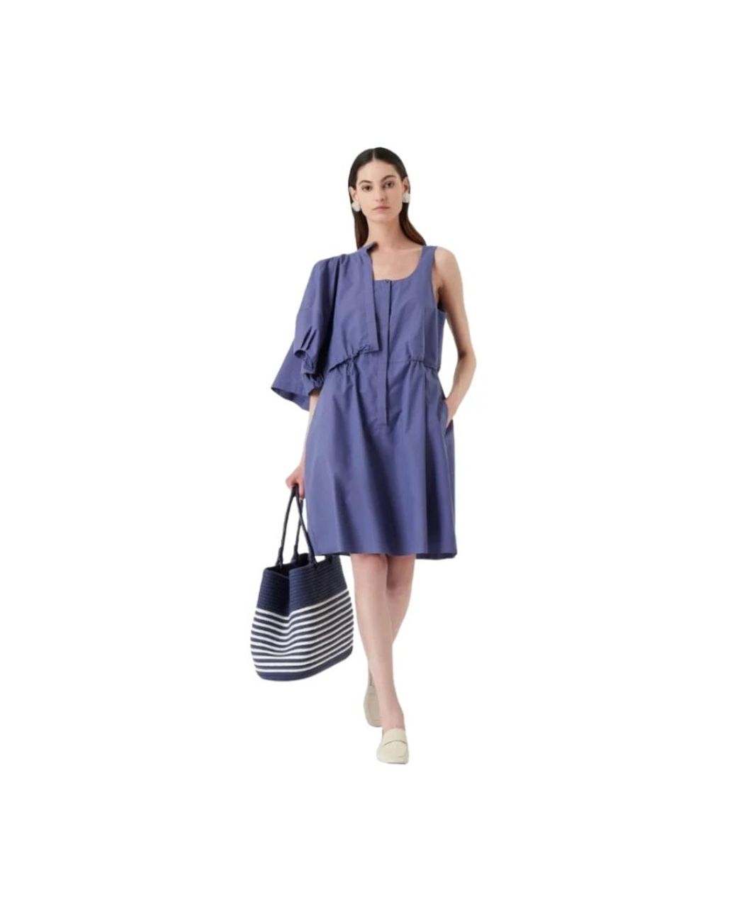 Emporio Armani Blue Short Dresses