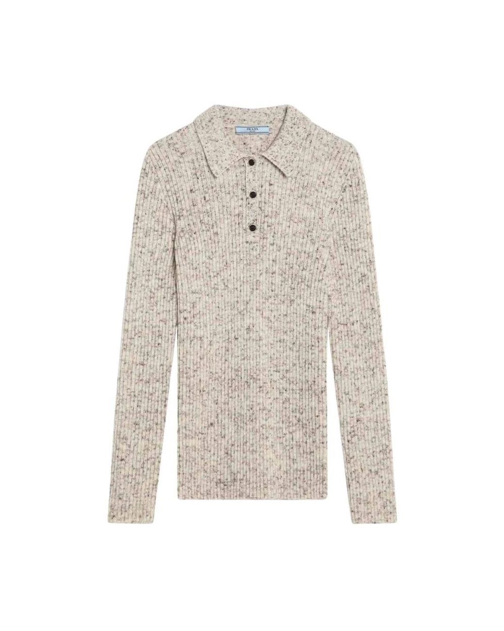 Prada White Polo Shirts