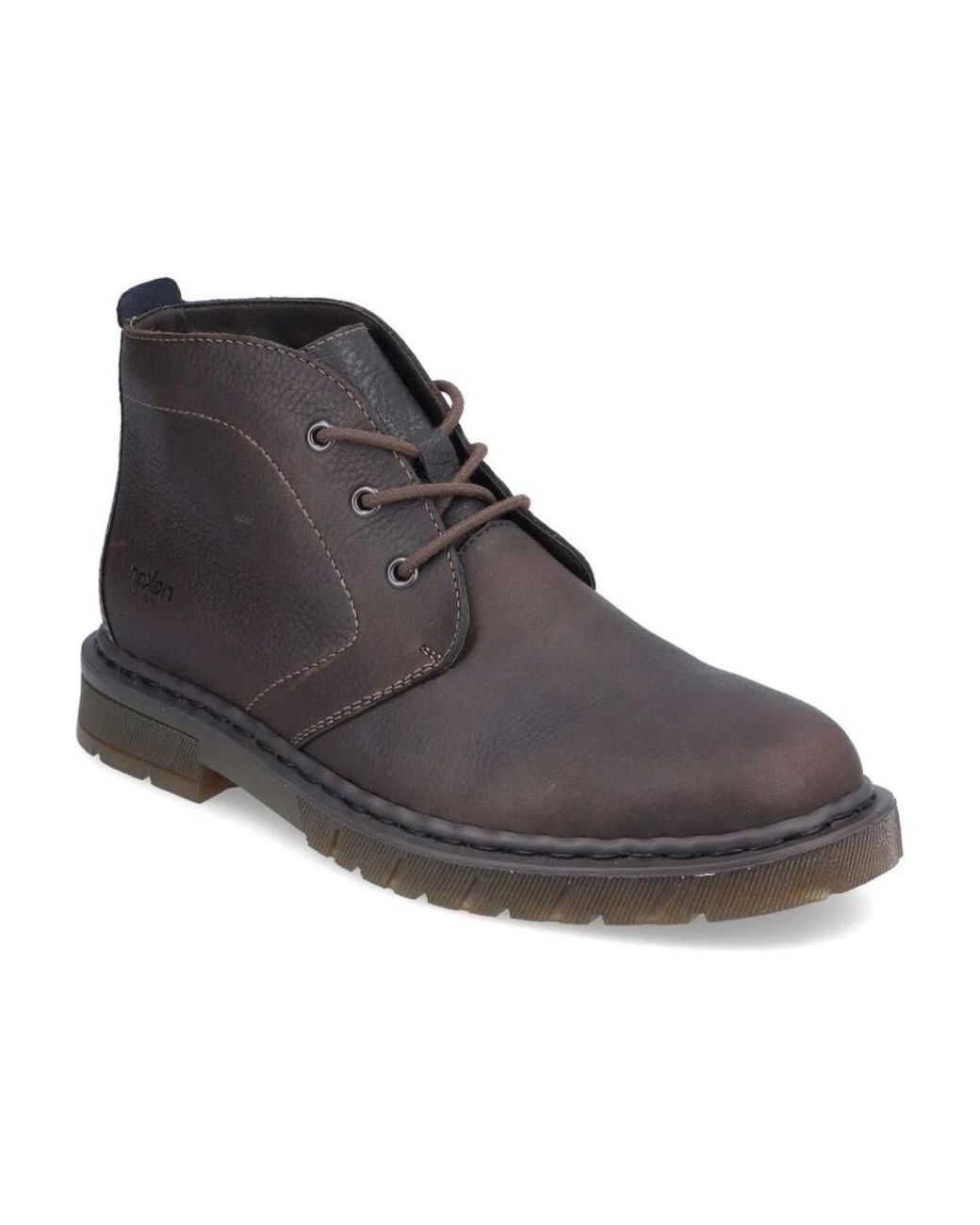 Rieker Gray Lace-Up Boots for men