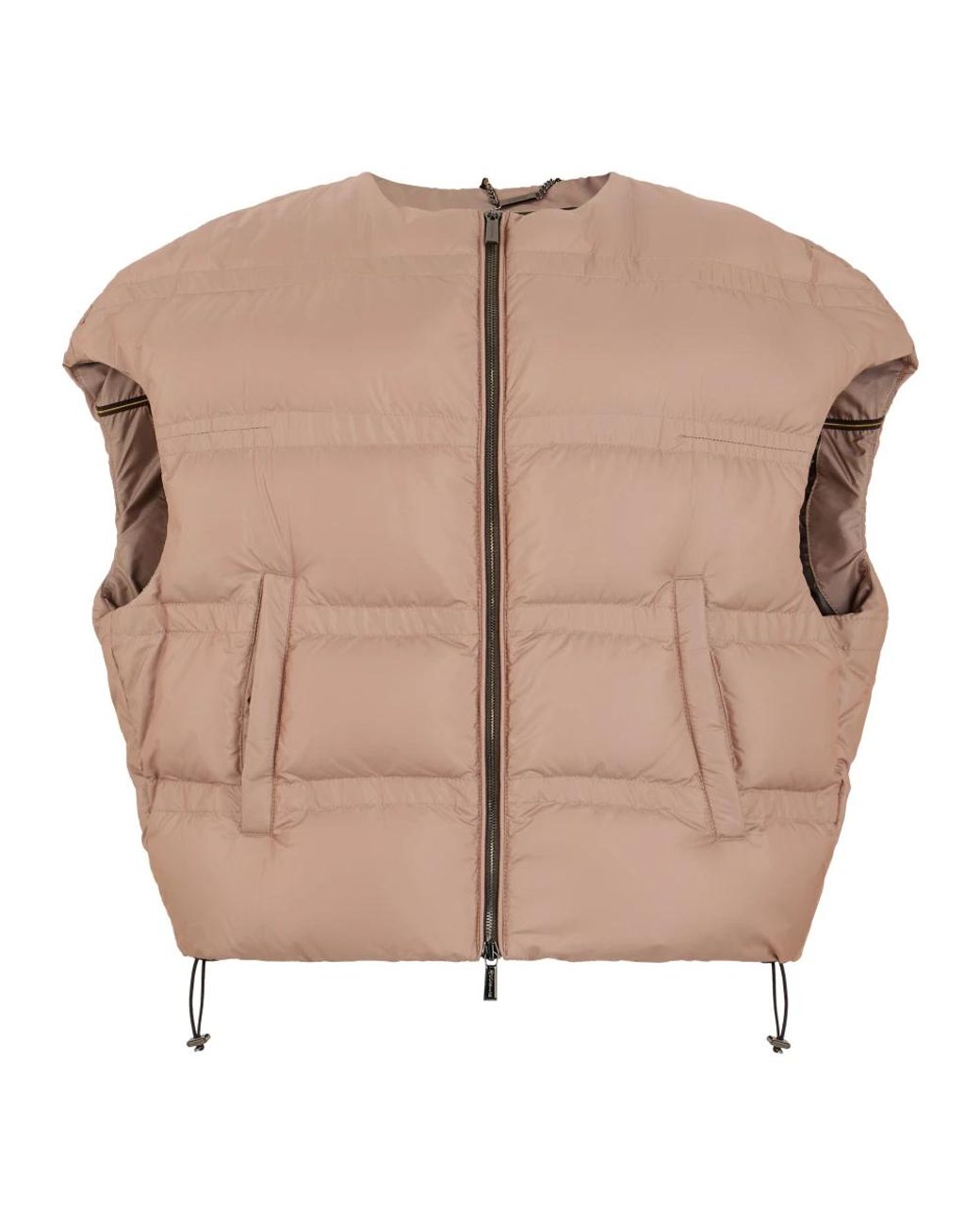 Vests Moorer en coloris Natural