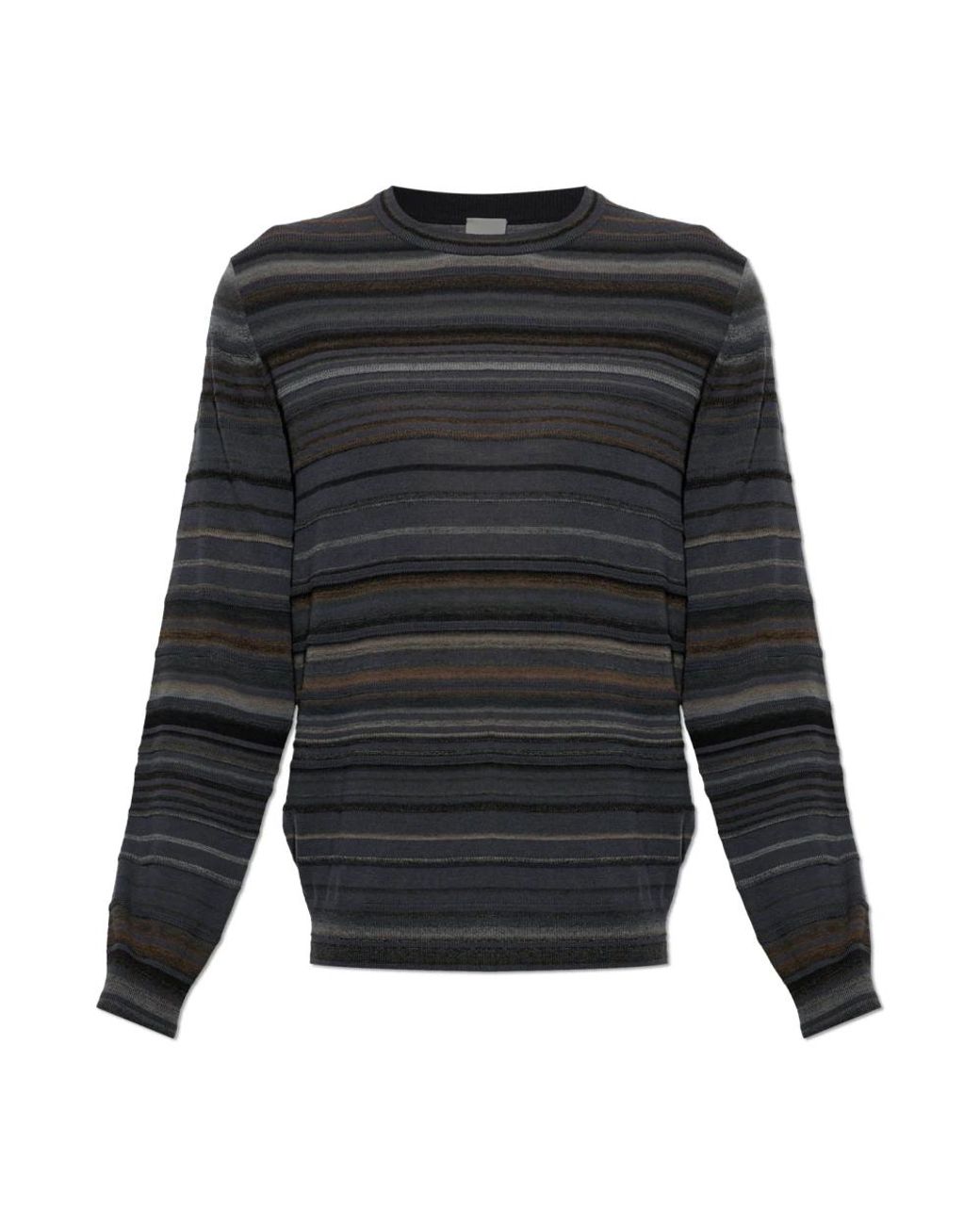 Paul Smith Gray Round-Neck Knitwear for men