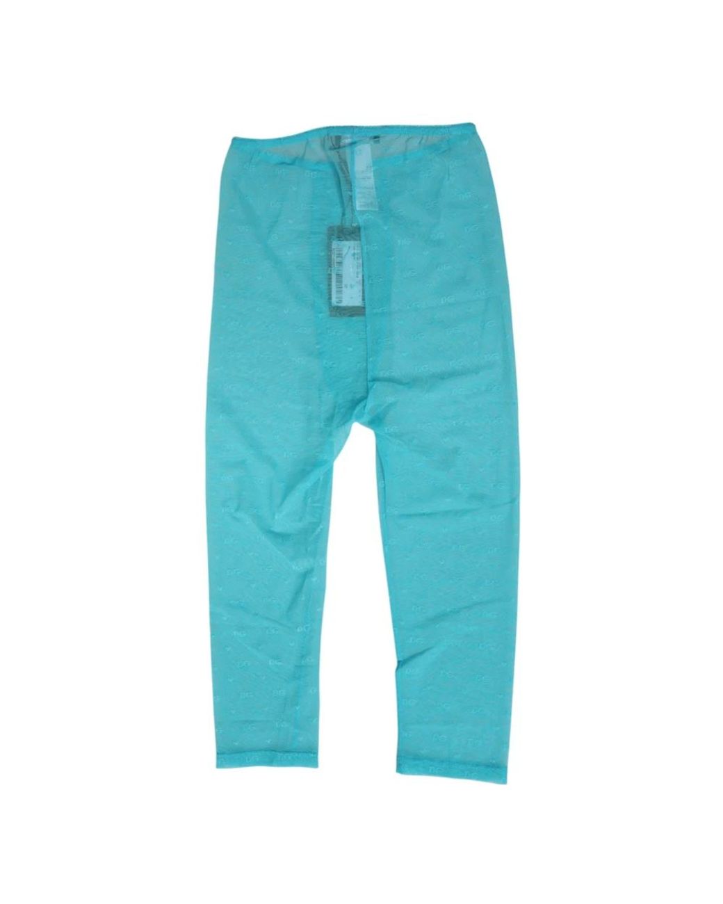 Dolce & Gabbana Blue Straight Trousers