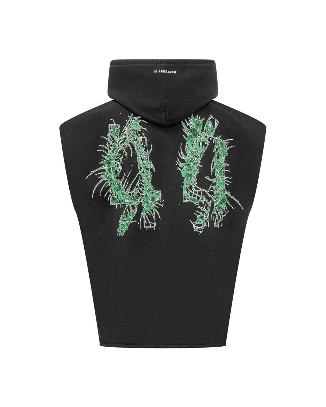 44 Label Group Black Hoodies for men