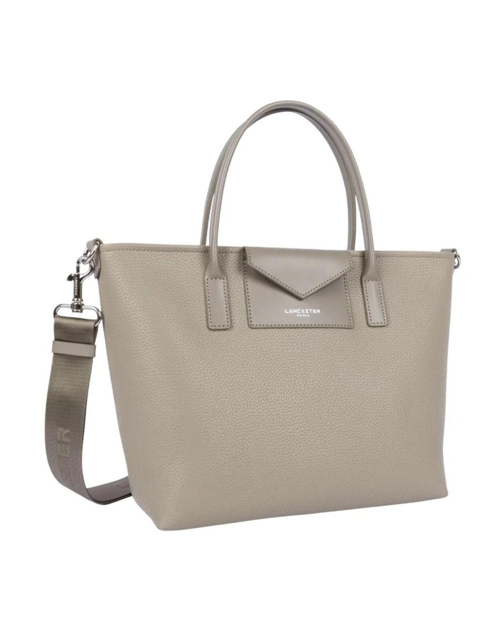Lancaster Gray Maya Double Kba Tote