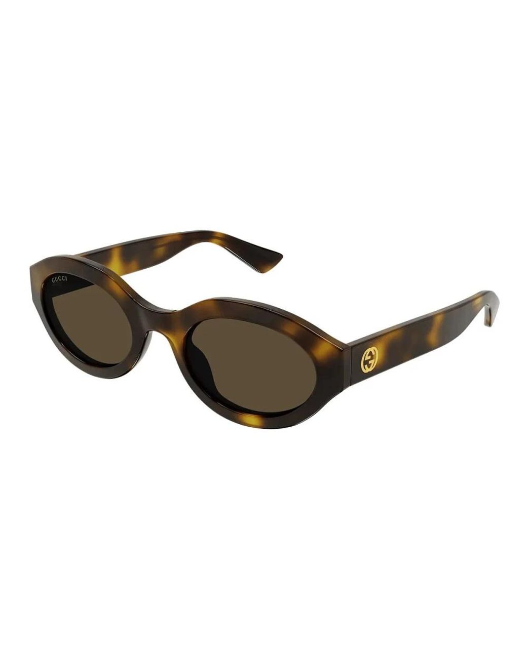 Gucci Zonnebril Gg1579 S 002 Bruin/bruin Dames in het Brown