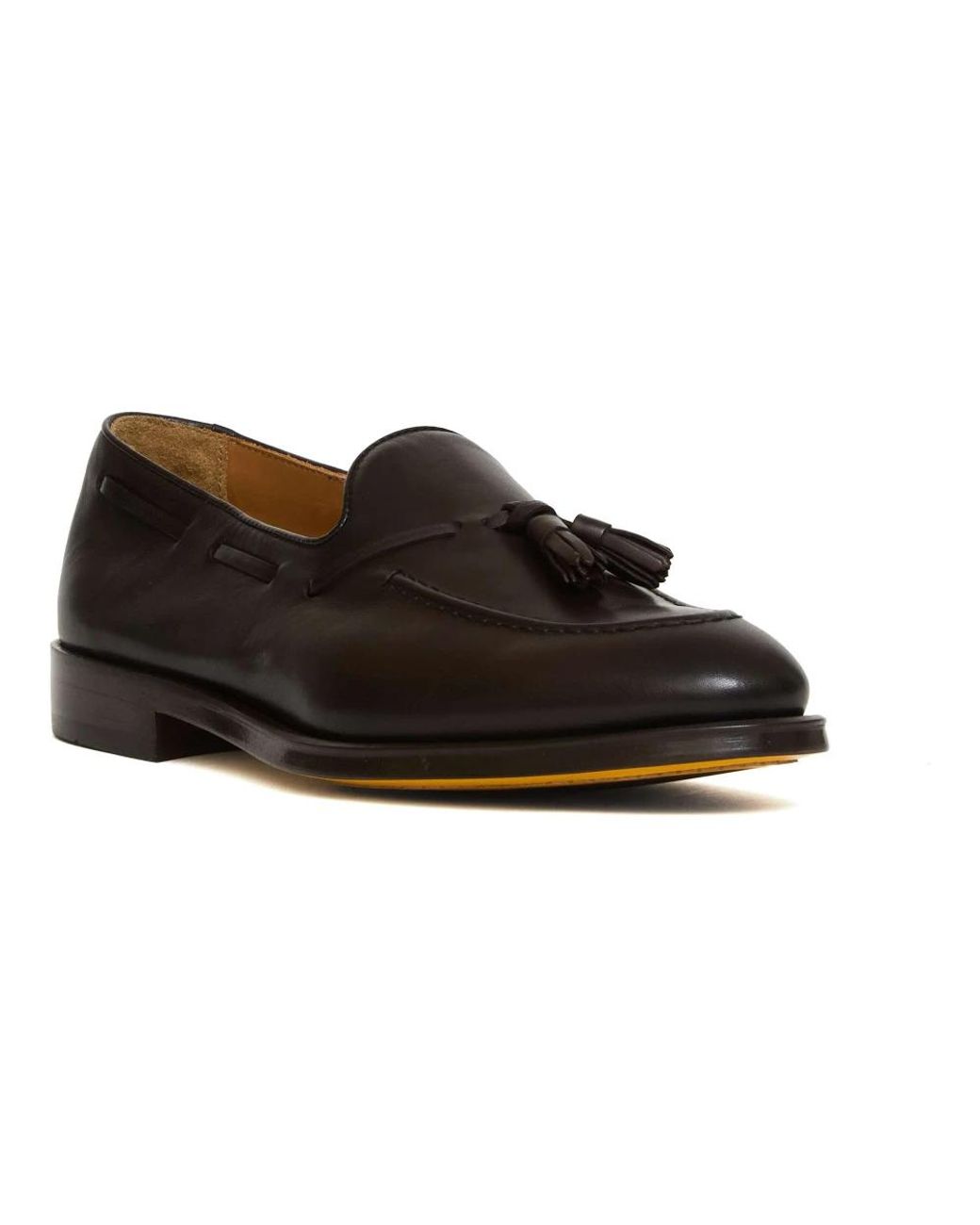 Doucal's Black Sailor Shoes for men