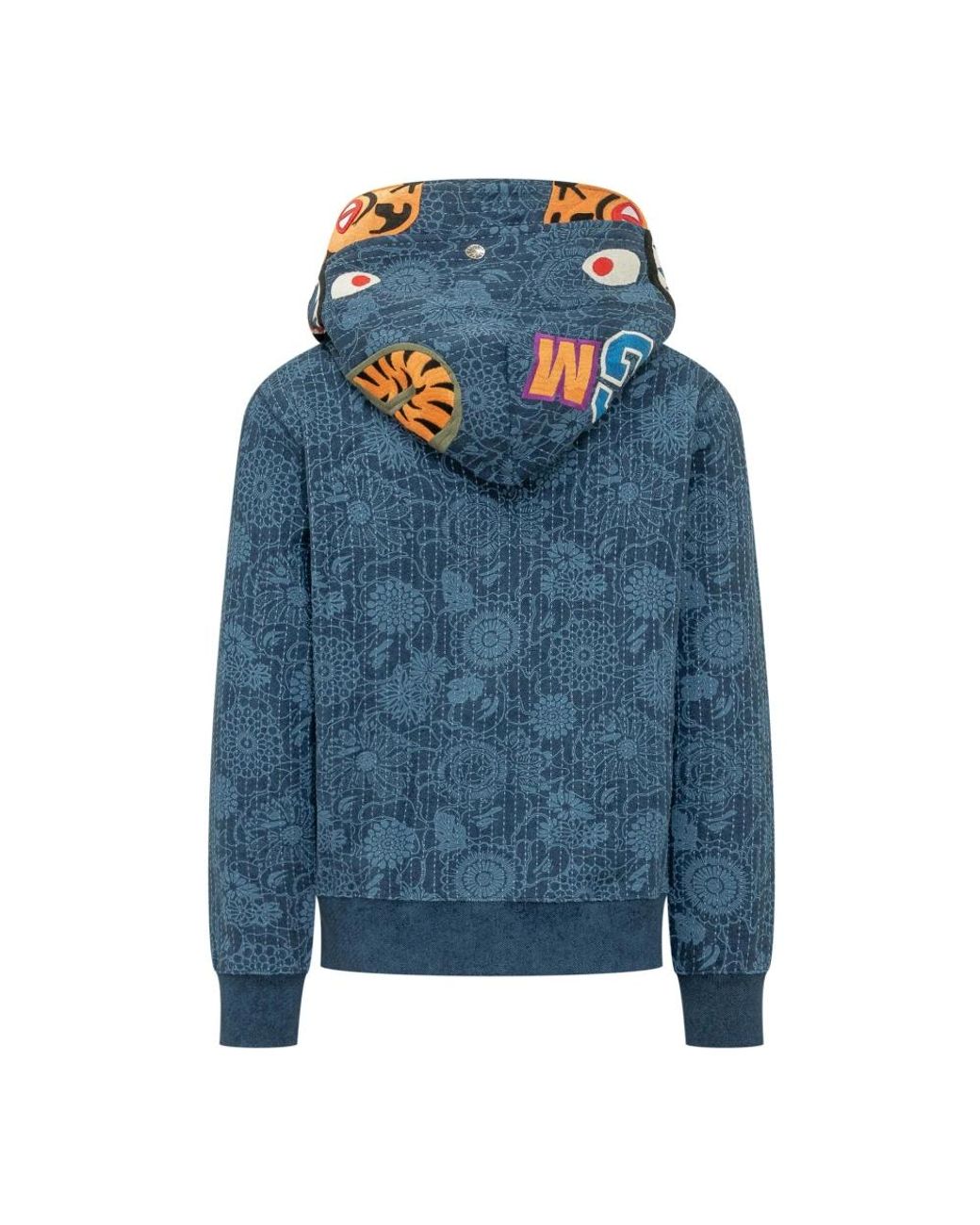 A Bathing Ape Blue Zip-Throughs for men