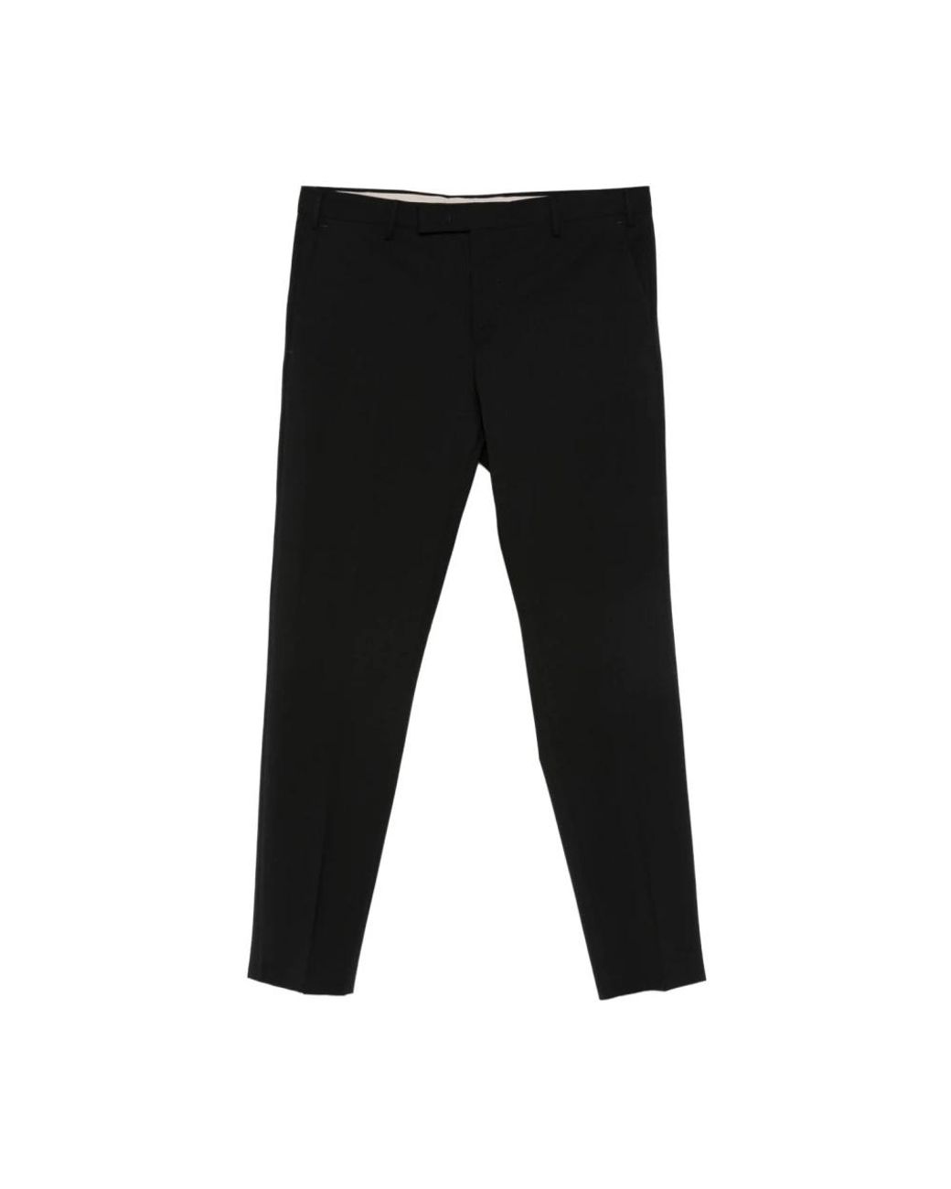 PT Torino Black Suit Trousers for men