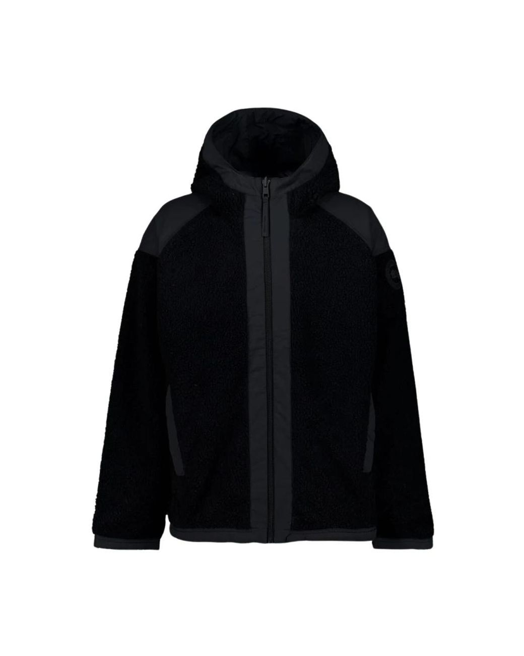 Canada Goose Black Faux Fur & Shearling Jackets for men