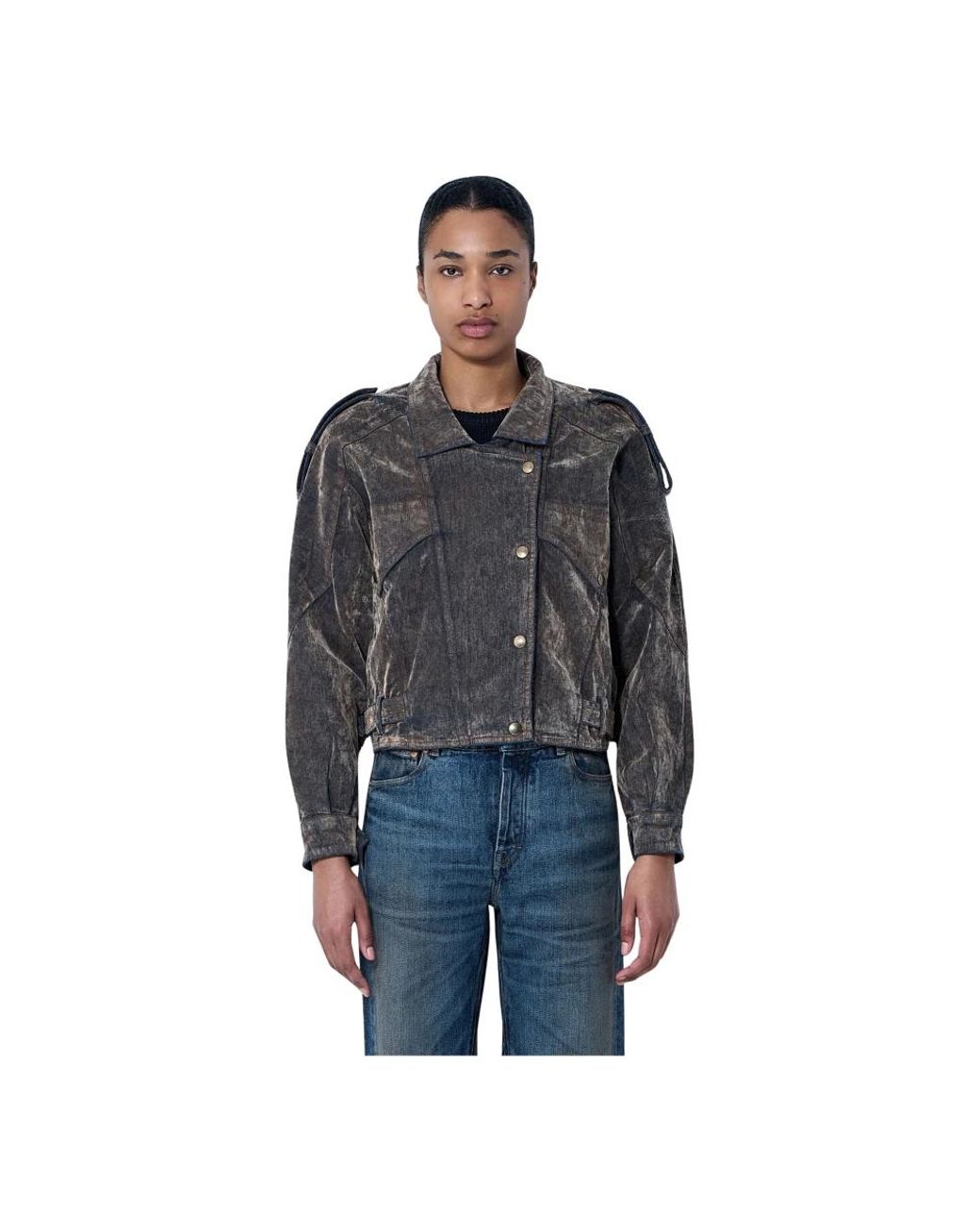 Denim Jackets VAQUERA en coloris Gray