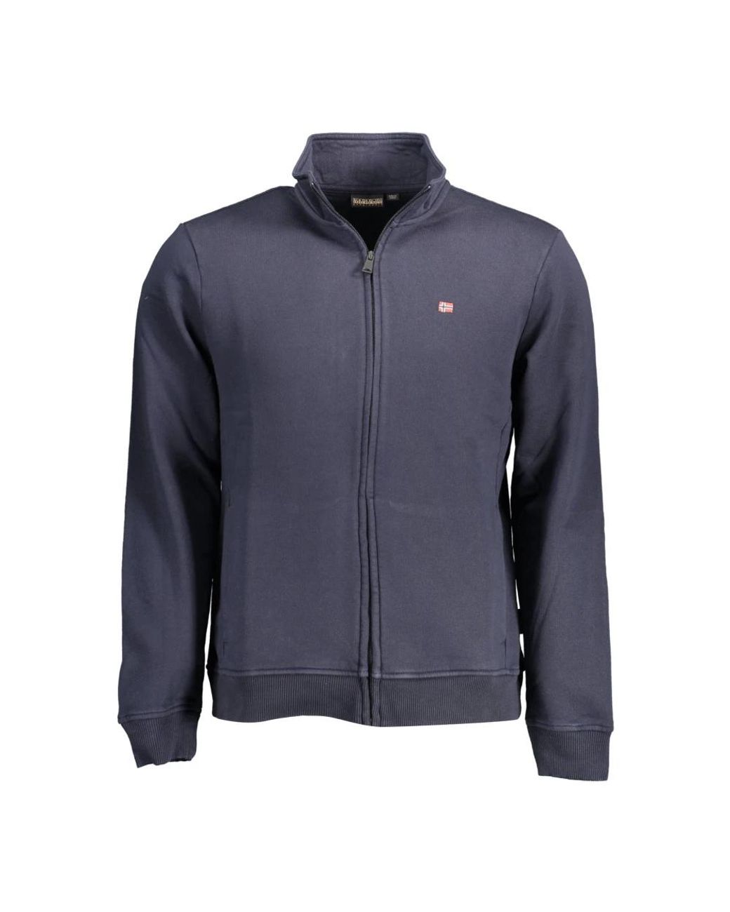 Napapijri Blue Zip-Throughs for men