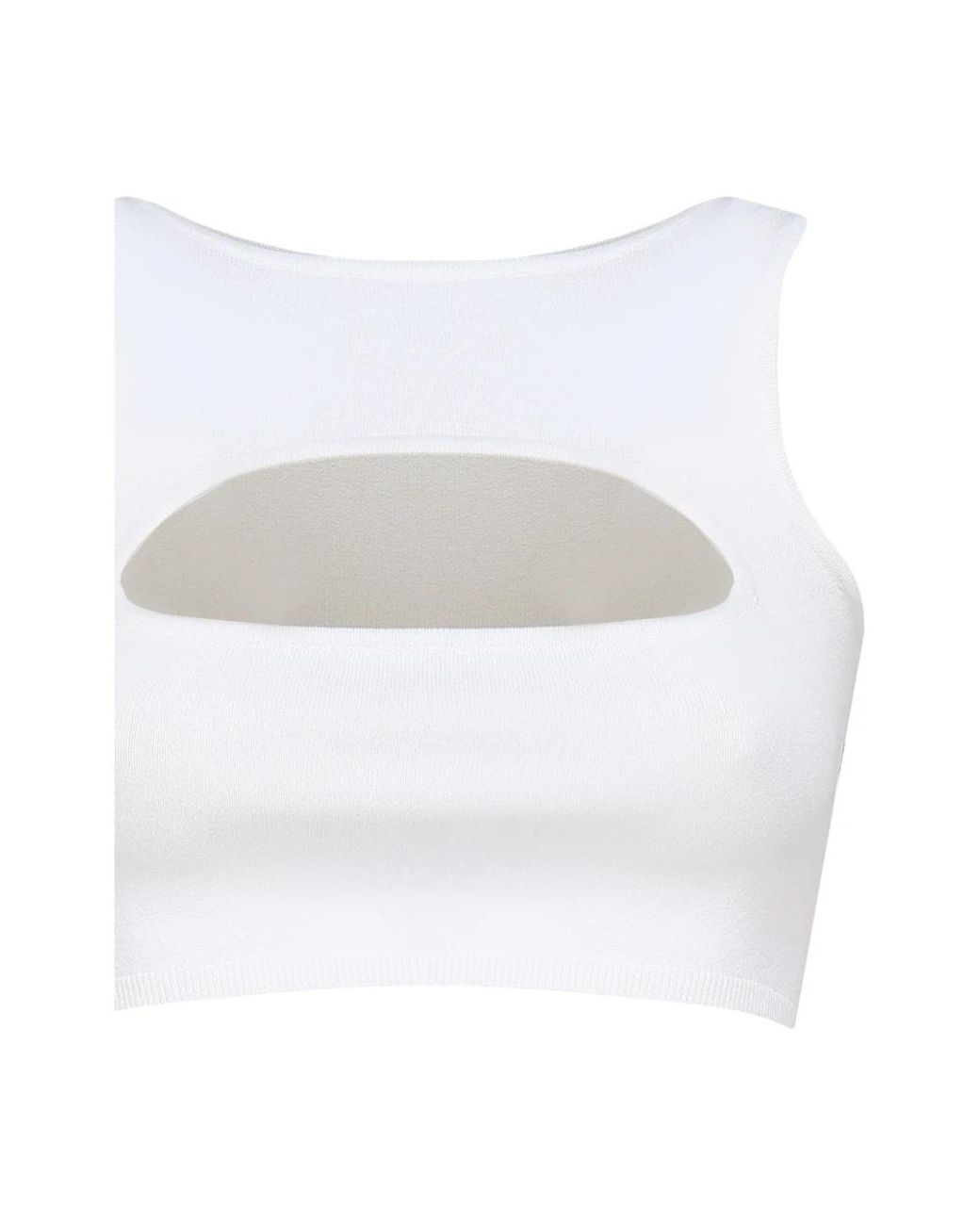 DSquared² White Sleeveless Tops