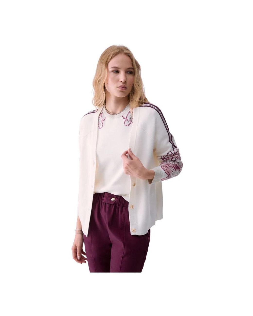 Liu Jo Purple Cardigans