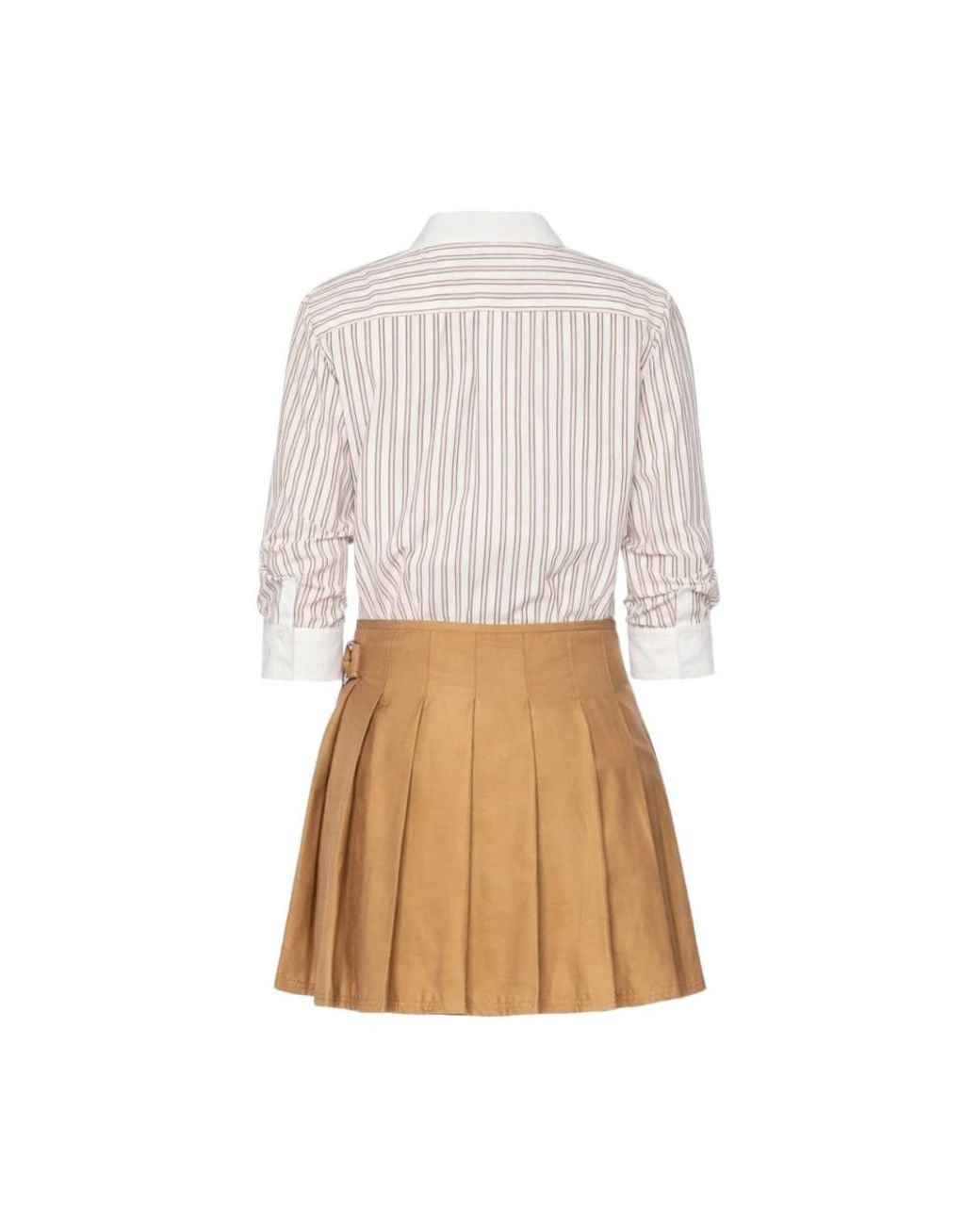Jonathan Simkhai White Frankie Stripe Mini Dress