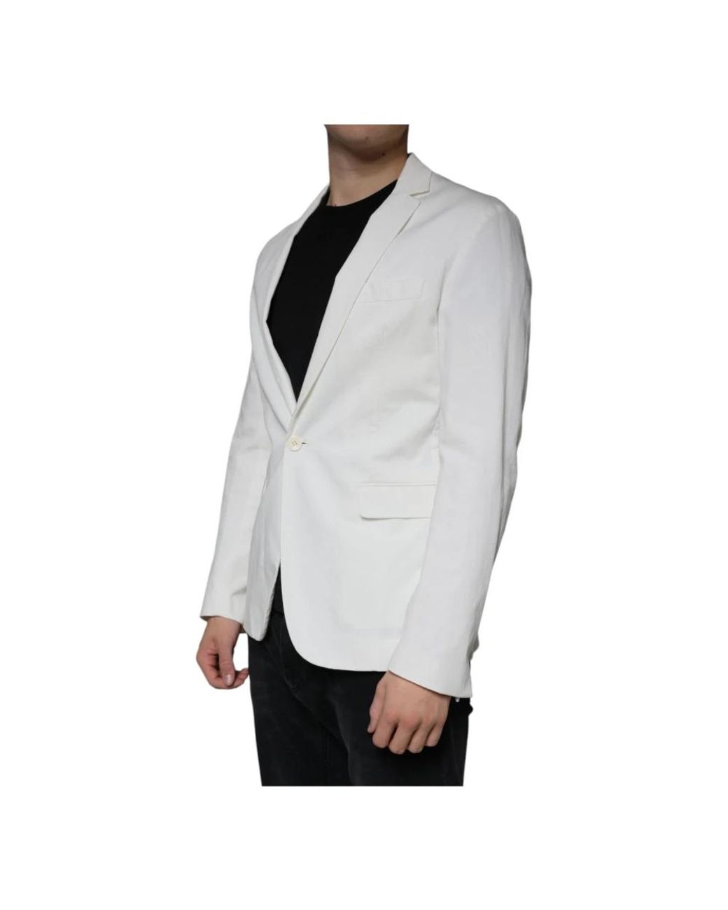 Dondup Gray Blazers for men