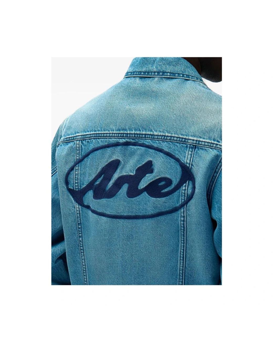 Arte' Blue Denim Jackets for men