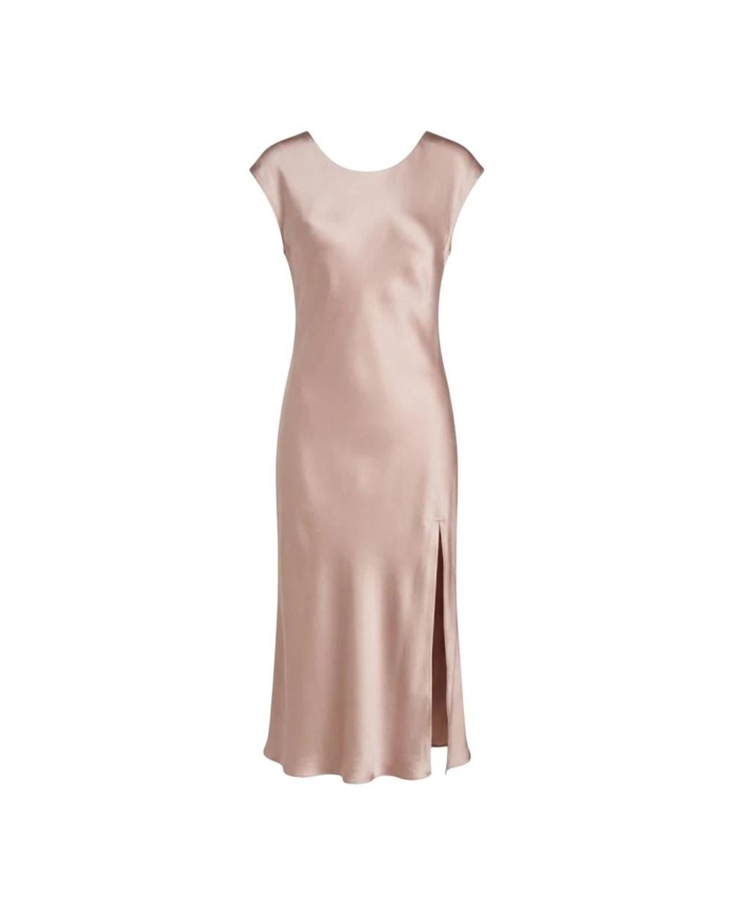 ViCOLO Pink Midi Dresses