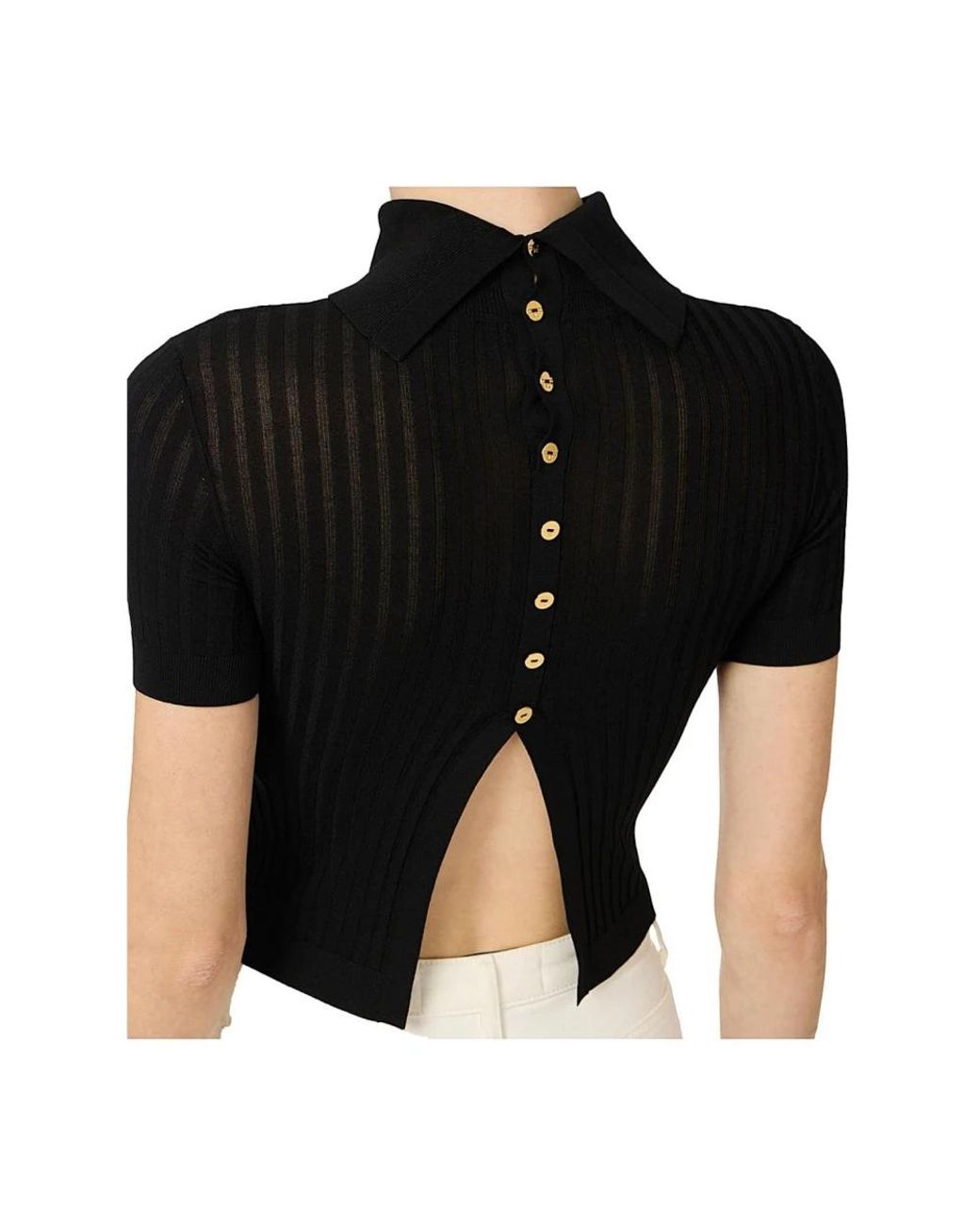 Elisabetta Franchi Black Turtlenecks