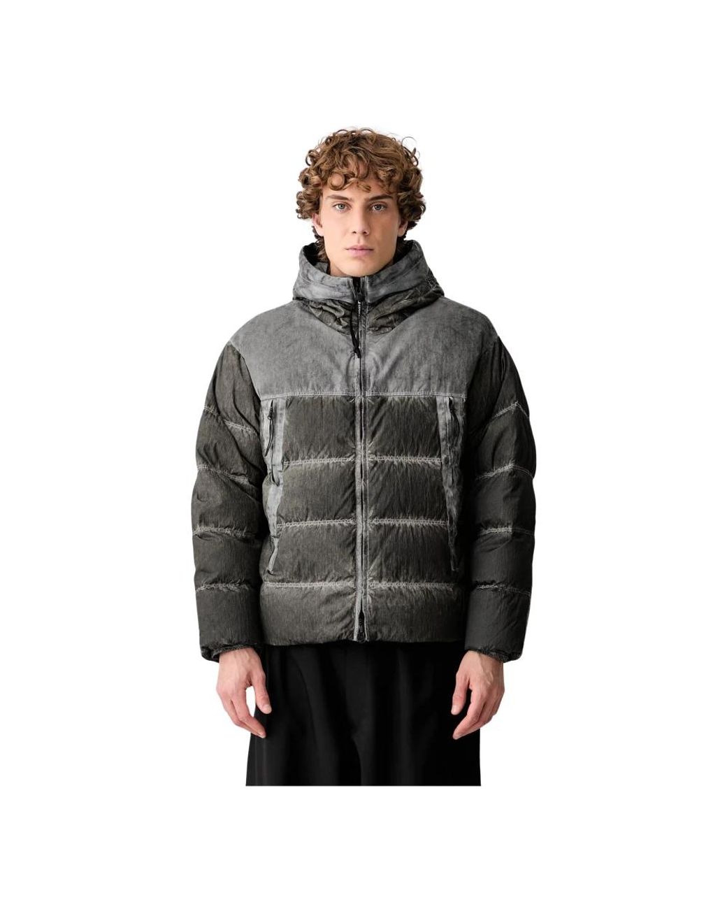 Down Jackets C P Company de hombre de color Gray
