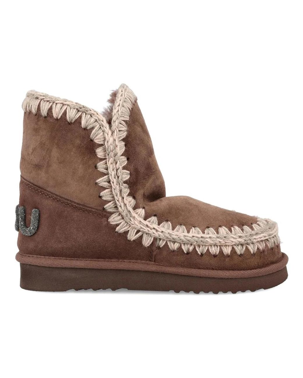 Mou Brown Winter Boots